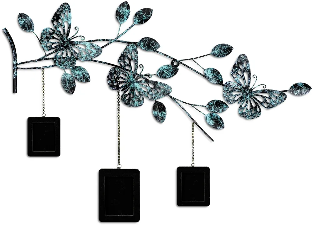 Decorațiune de perete din metal Wallity Dalvere 3, Multicolor