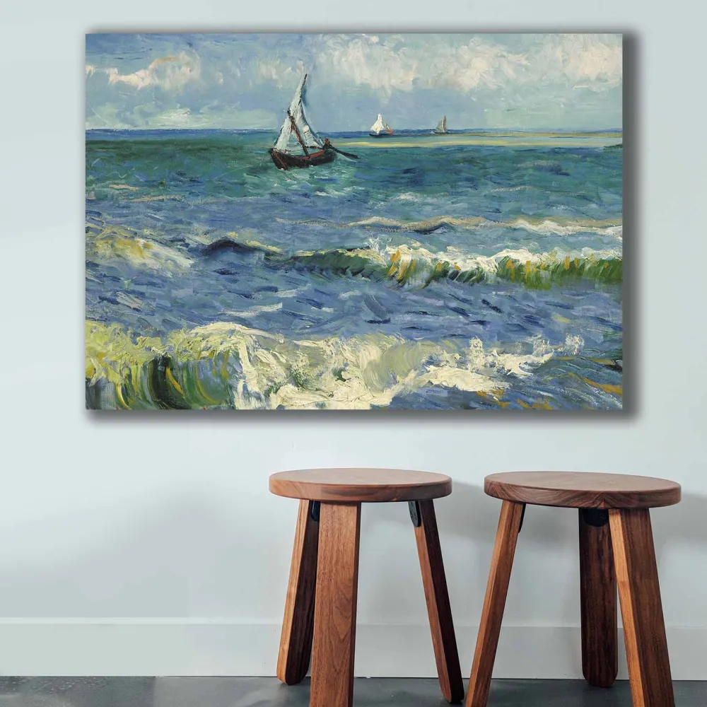 Tablou canvas Wallity 70100VANGOGH007, Multicolor