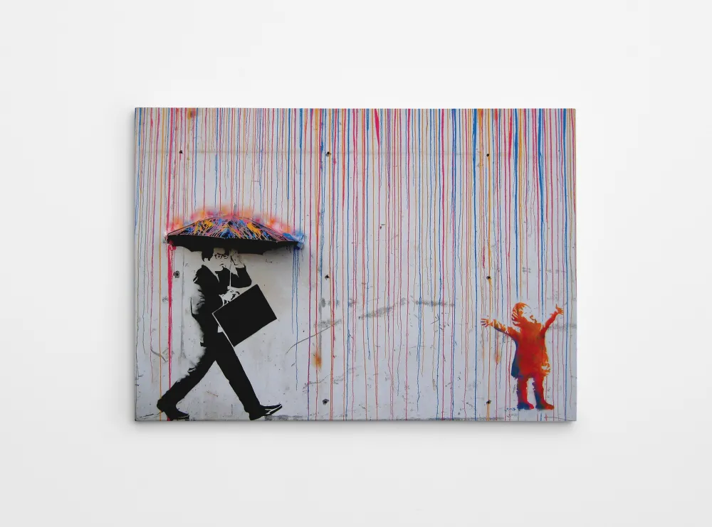 Tablou canvas Wallity WY64 (70 x 100), Multicolor