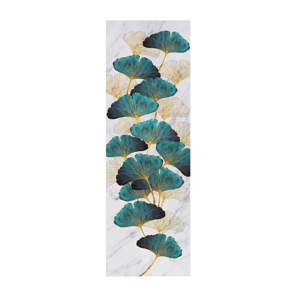 Tablou canvas Wallity 3090NISC-005, Auriu / Verde / Alb / Bej