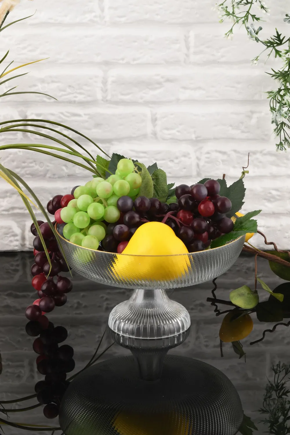 Platou pentru fructe Hermia Damla 1AKAY24, Transparent