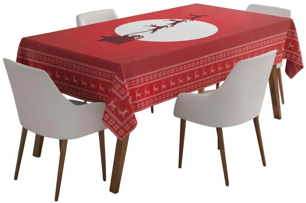 Față de masă Hermia Scarlet, Multicolor