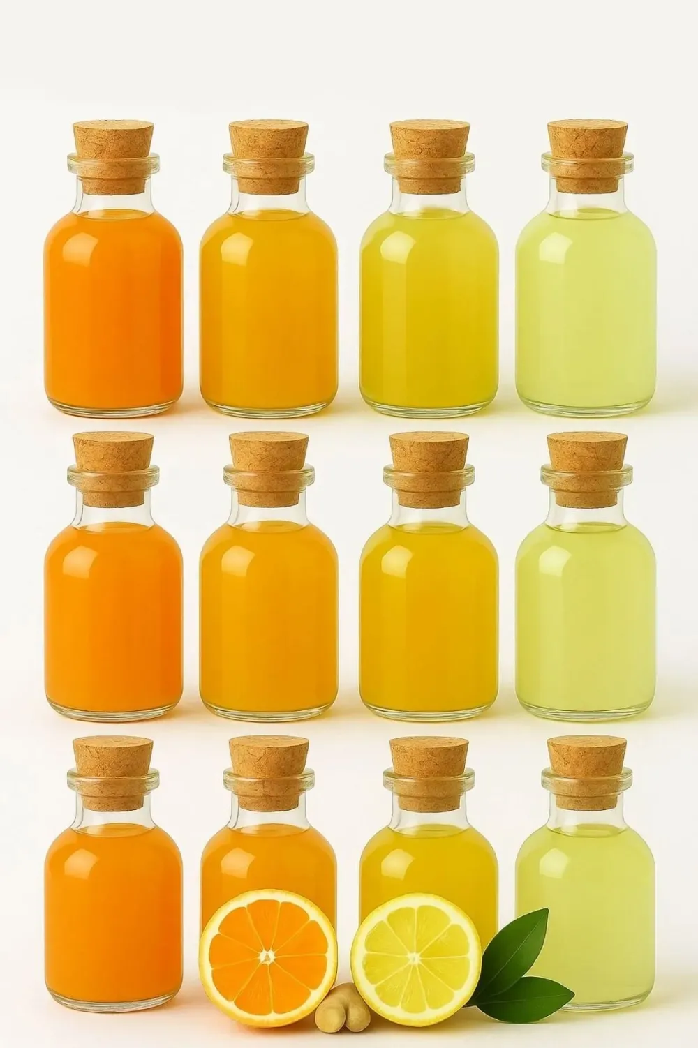 Set sticluțe (12 piese) Hermia Tu-12Lımantartıpalı, Transparent