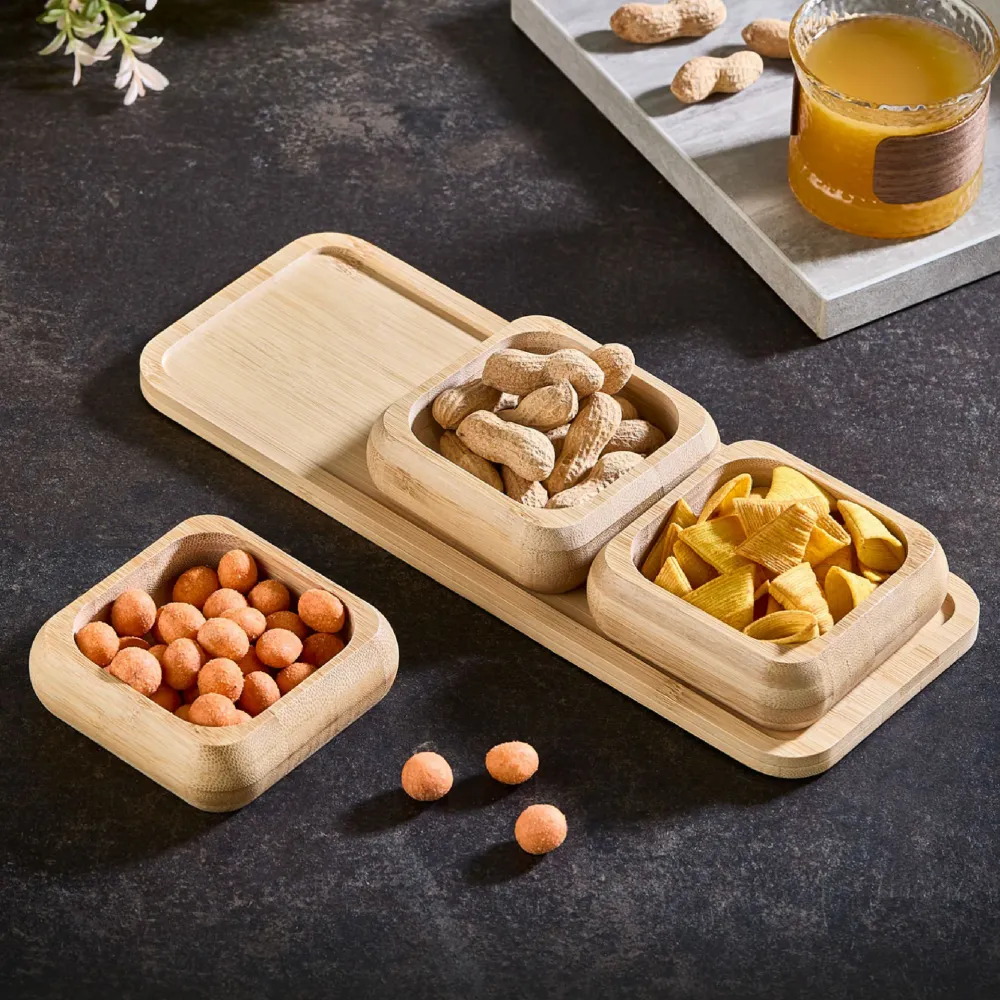 Set boluri pentru aperitive (4 piese) Hermia Acero-32120, Multicolor