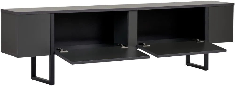 Comodă TV Hanah Home Onera, Antracit / Negru