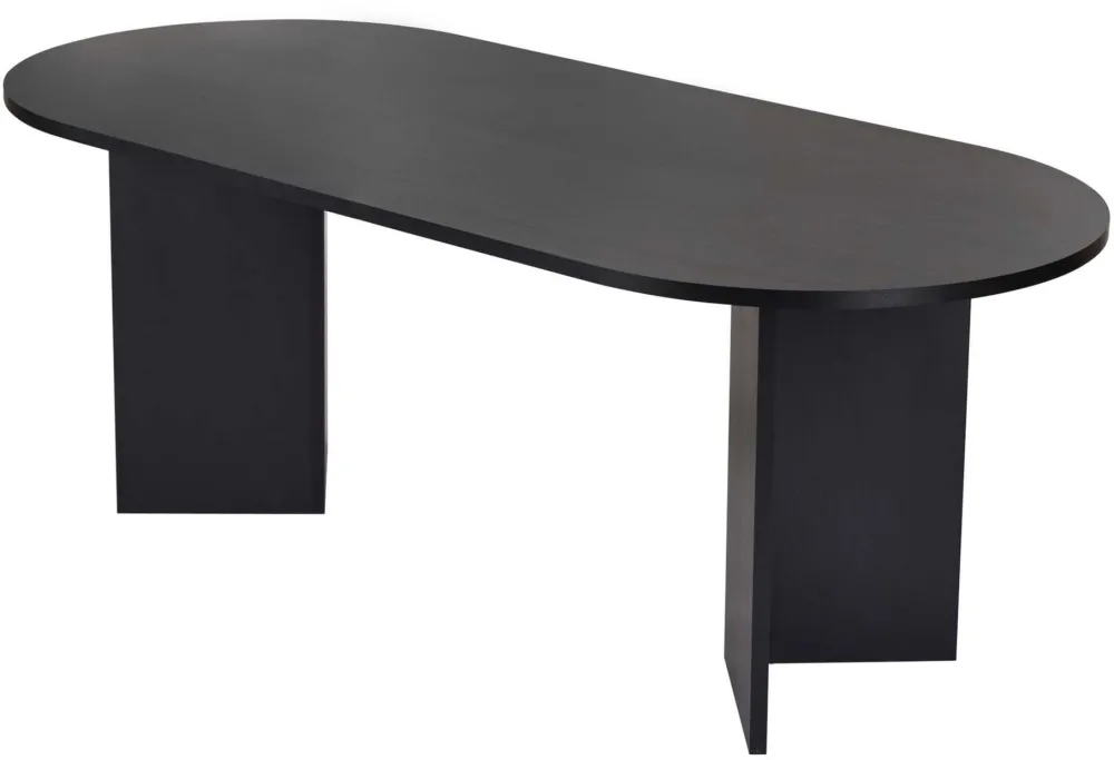 Masă de dining Hanah Home Sabella, Lemn negru