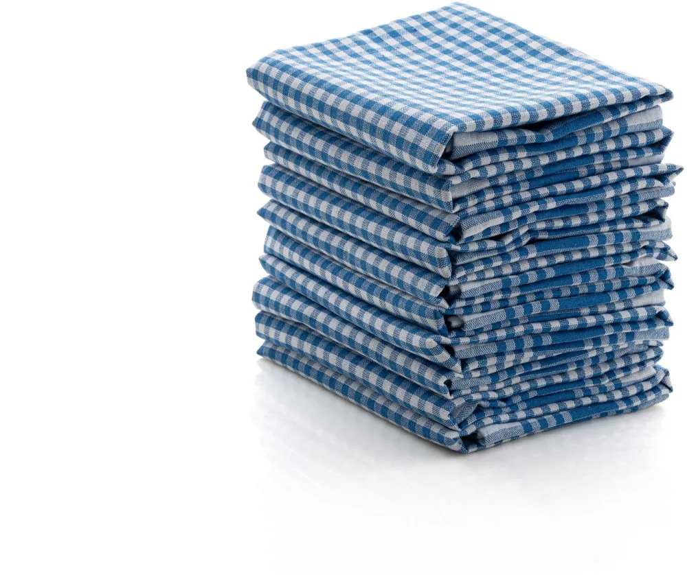 Set prosoape (10 piese) Hermia Pötikareli - Blue, Albastru / Alb