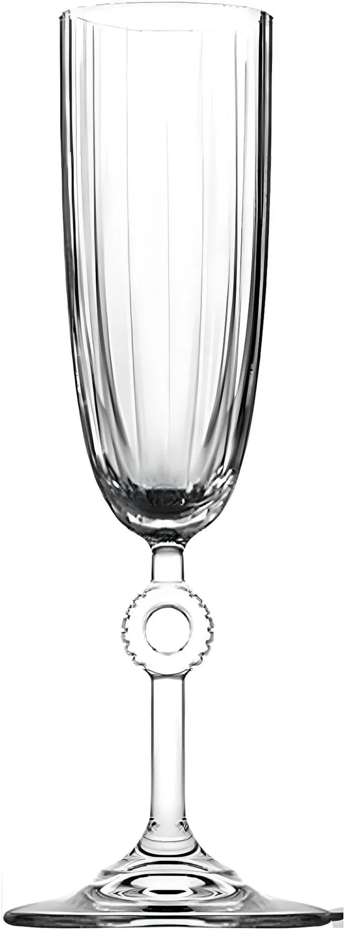 Set pahare de șampanie (6 piese) Hermia Amore-SB - 150, Transparent