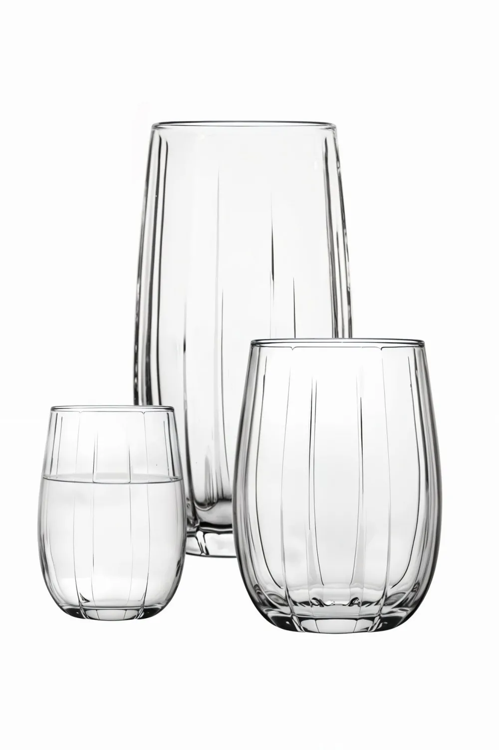 Set pahare (18 piese) Hermia PB-96820, Transparent