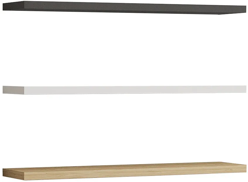 Raft de perete Hanah Home Boss - Multicolor, Safir / Antracit / Alb