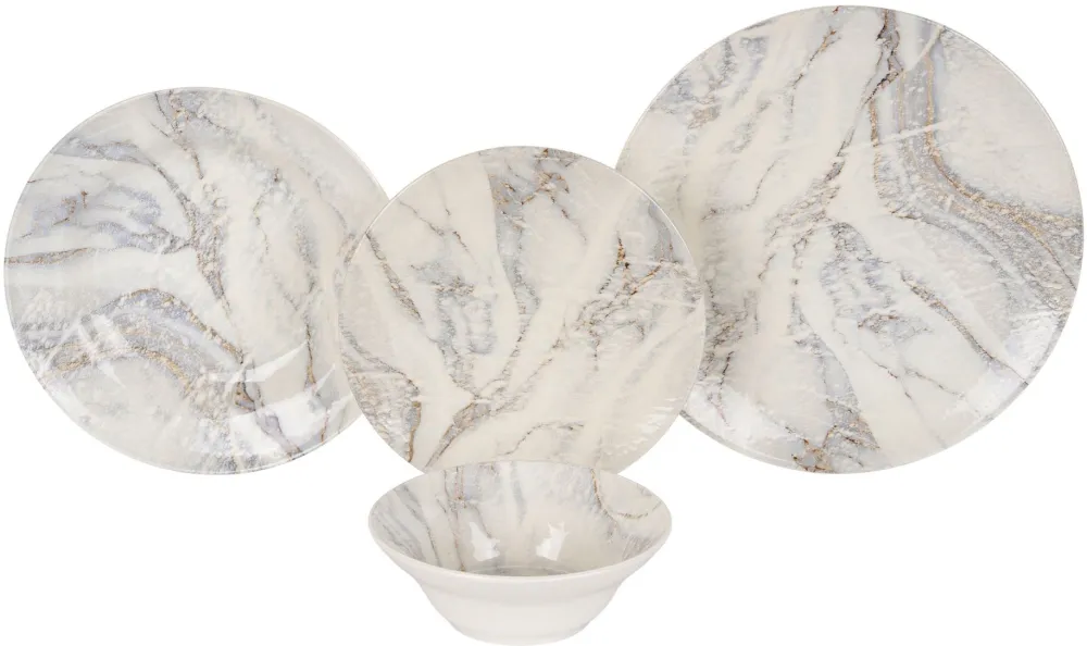 Serviciu de masă (24 piese) Hermia Berry, Multicolor