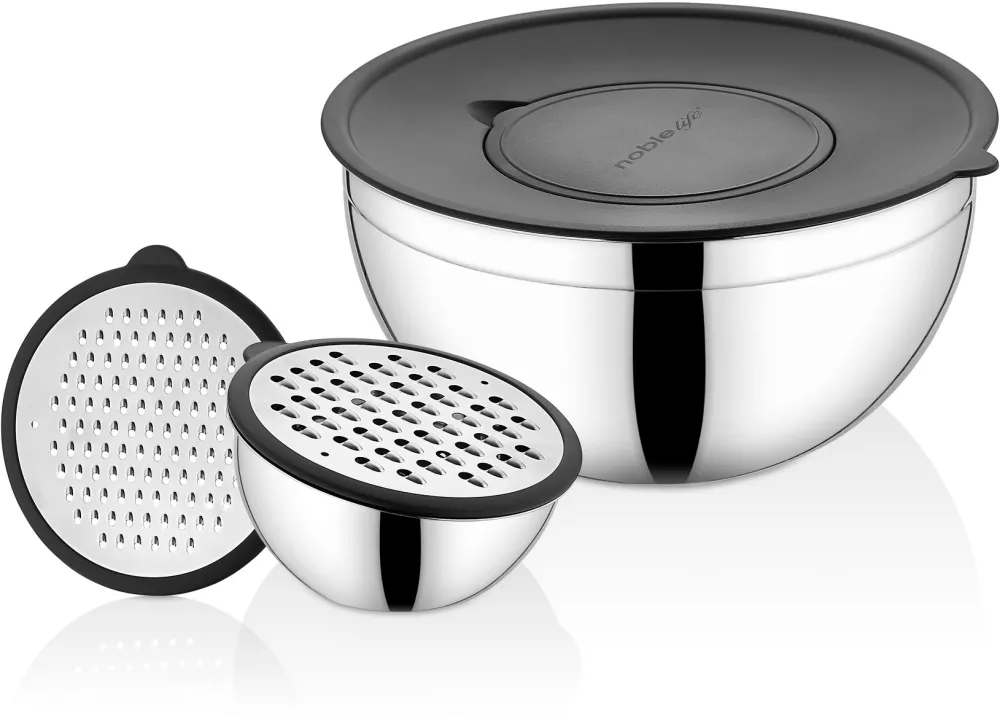 Set cutii de depozitare (6 piese) Hermia N18100, Oțel