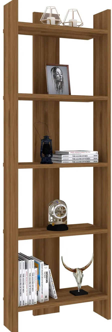Bibliotecă Hanah Home Virba, Nuc