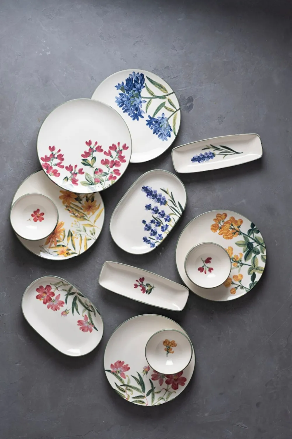 Set pentru micul dejun (14 piese) Hermia TVL14KAHPRS1109, Multicolor