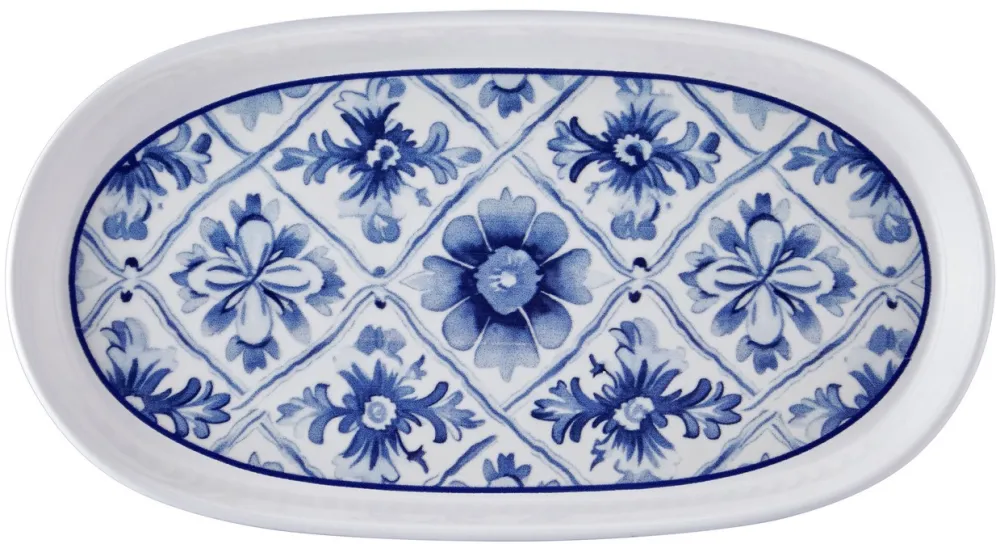 Set platouri (2 piese) Hermia ODL0013, Galben
