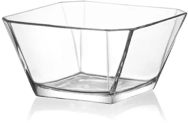 Set boluri din sticlă (6 piese) Hermia LV-KRN260F, Transparent