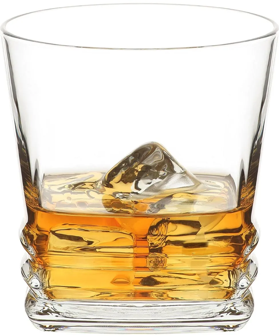 Set pahare de whisky (6 piese) Hermia LV-ELG360F, Transparent