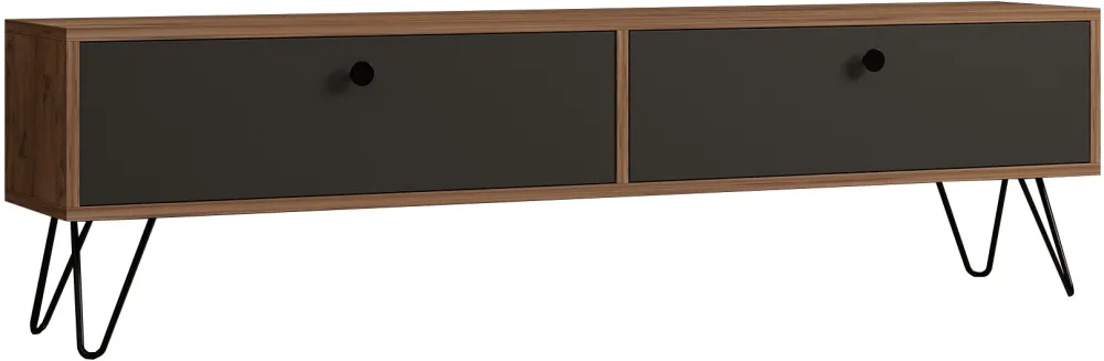 Ansamblu TV Hanah Home Side - Atlantic, Pin Atlantic / Negru