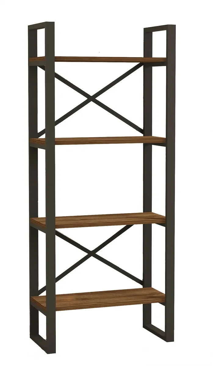 Bibliotecă Hanah Home Alaro - Modern, Nuc