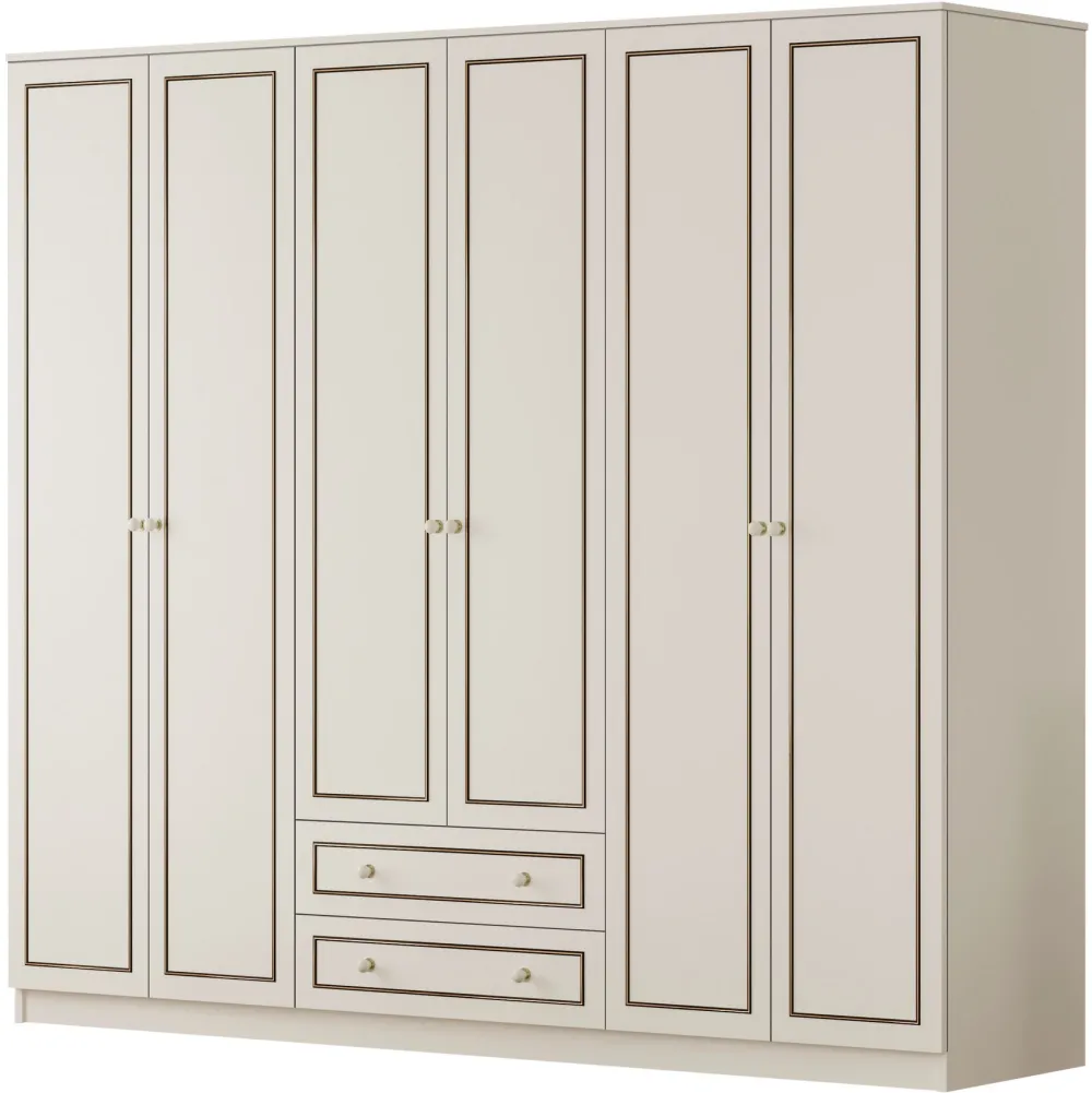 Dulap Hanah Home Grey - Rb-094-01, Alb mat