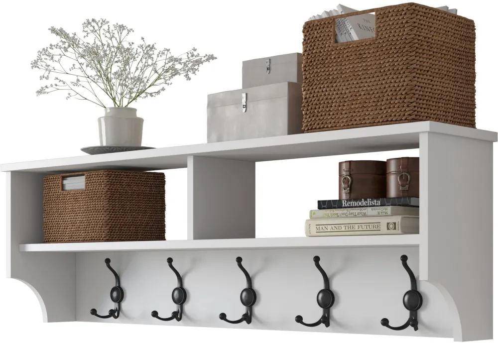 Cuier de hol Hanah Home P2 - 439, Alb
