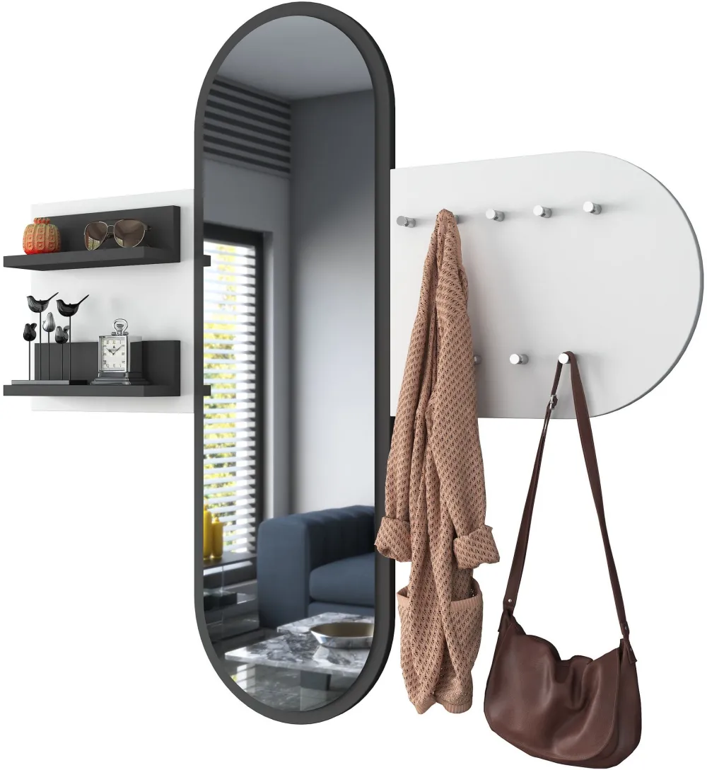Cuier de hol Hanah Home P3 - 3776, Alb