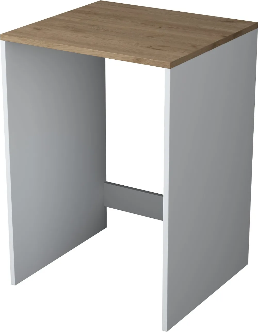 Dulap pentru mașina de spălat Hanah Home KD117 - 5188, Nuc / Alb