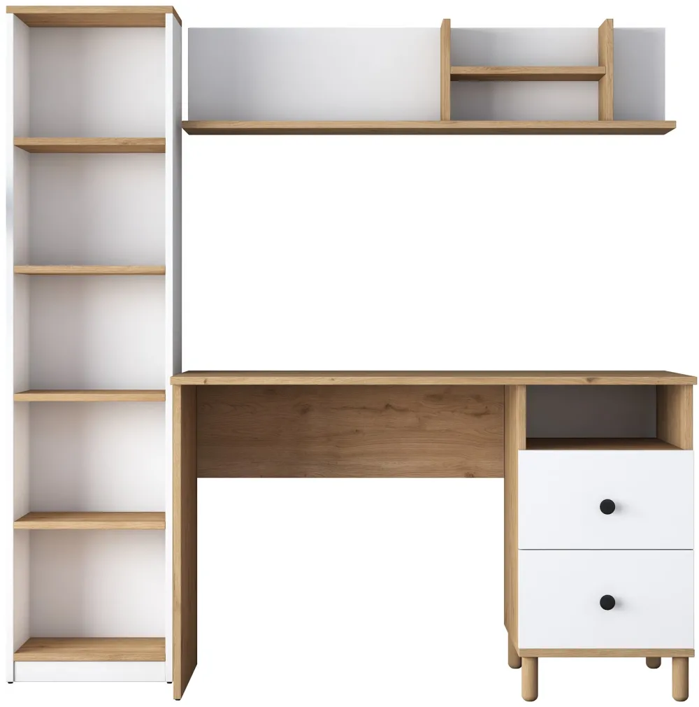 Birou Hanah Home HA115 - 2642, Nuc / Alb