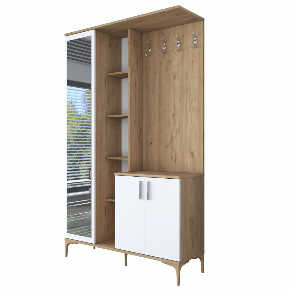 Cuier de hol Hanah Home EA109 - 2695, Nuc / Alb