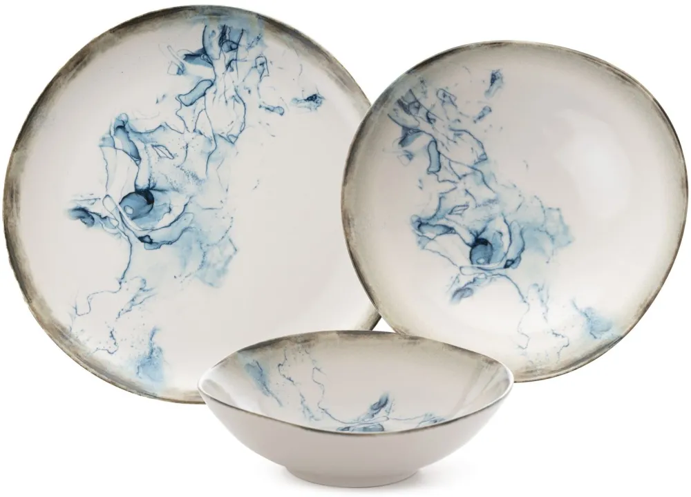 Serviciu de masă (24 piese) Hermia GBSRD24KY41023178, Multicolor