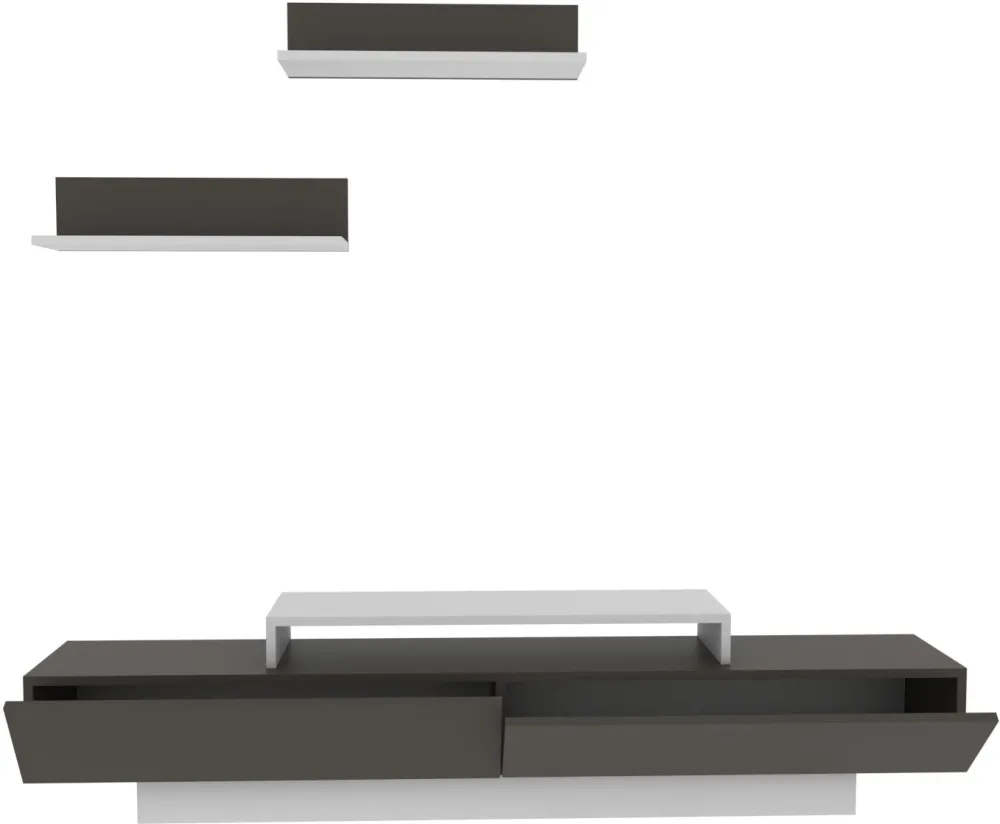 Ansamblu TV Hanah Home Lusi, Alb / Maro