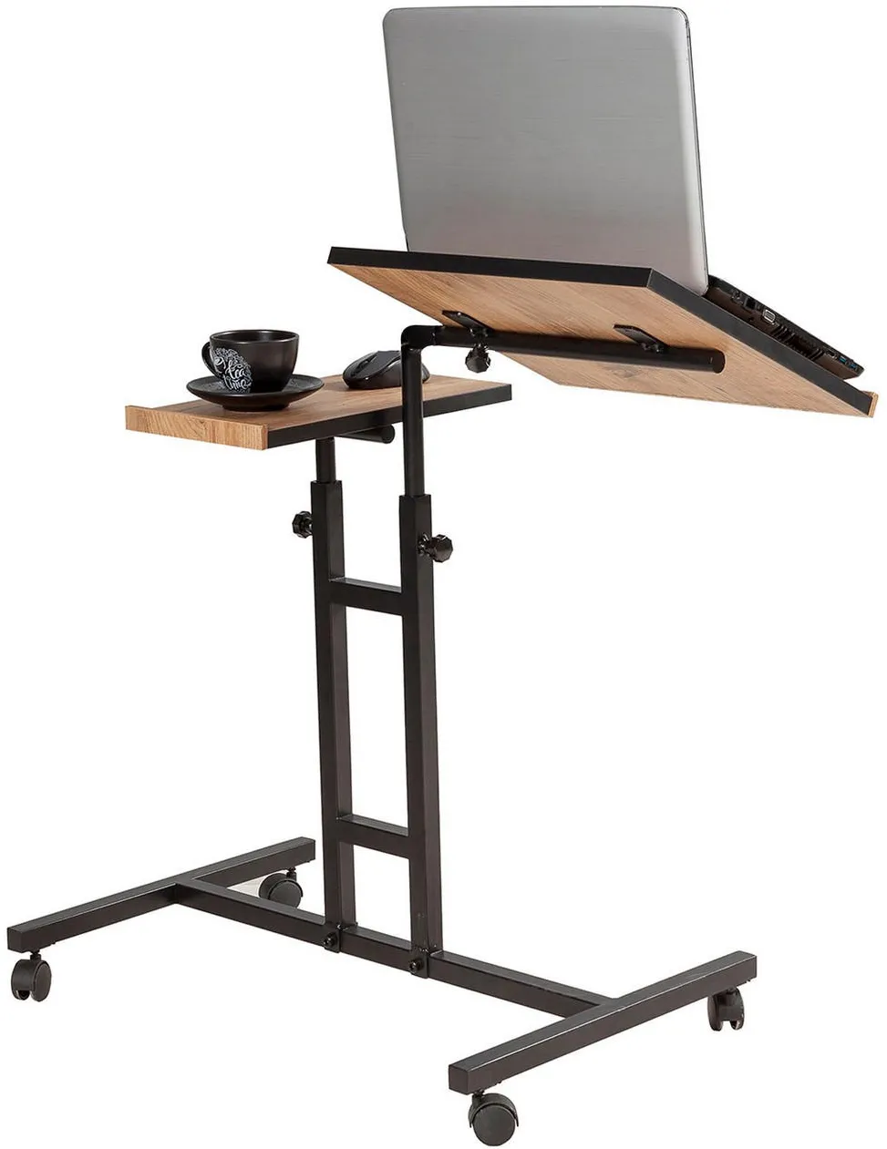 Birou pentru laptop Hanah Home Glen 768 - Atlantic, Pin Atlantic / Negru
