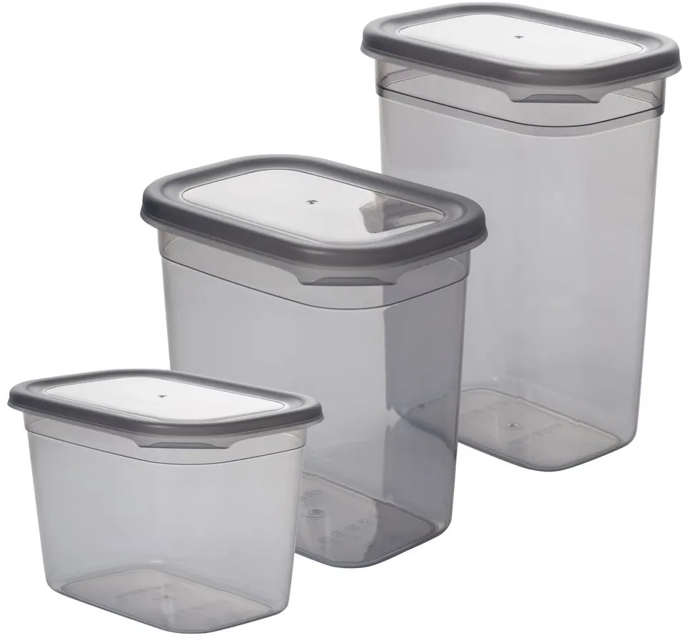 Set cutii de depozitare (12 piese) Hermia BNMPEGYAR12-81115, Antracit