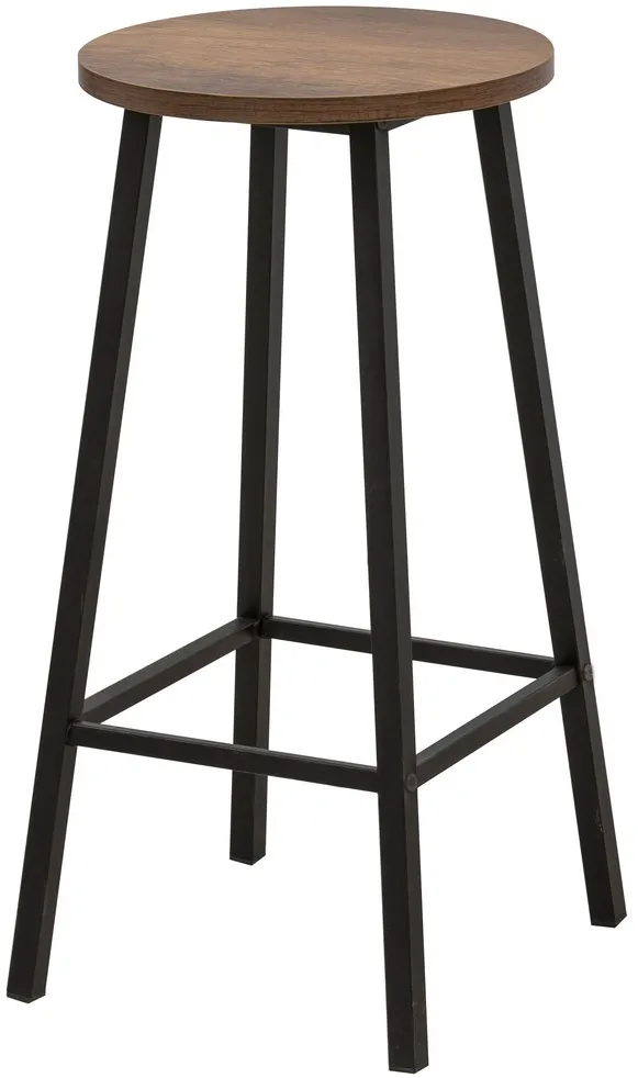Taburet Hanah Home Mola - Barok Black, Negru