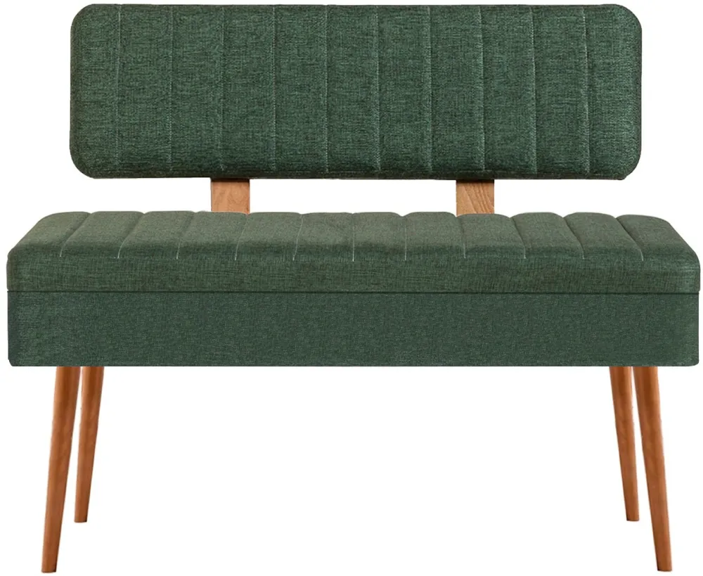 Bancă Hanah Home Vina 1070 - 1 - Green, Atlantic, Pin Atlantic / Verde