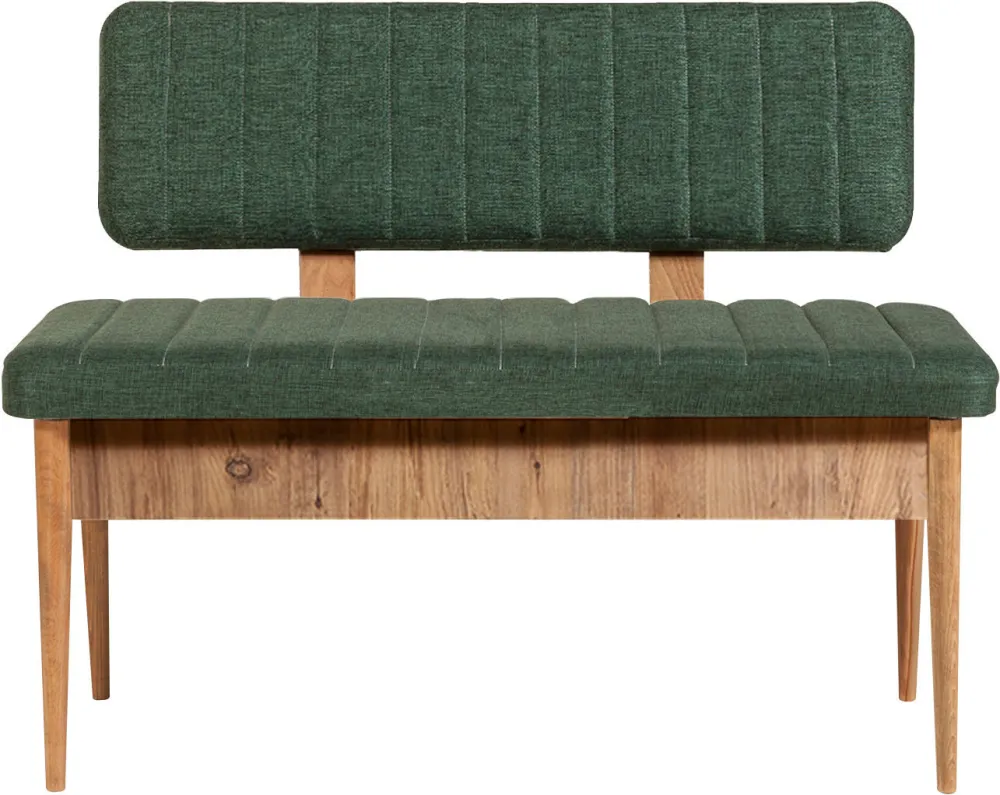 Bancă Hanah Home Vina Bank Green, Atlantic, Pin Atlantic / Verde