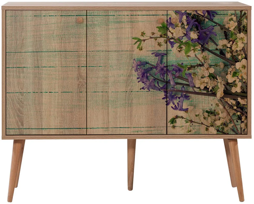 Consolă Hanah Home Mega - 727, Stejar Sonoma