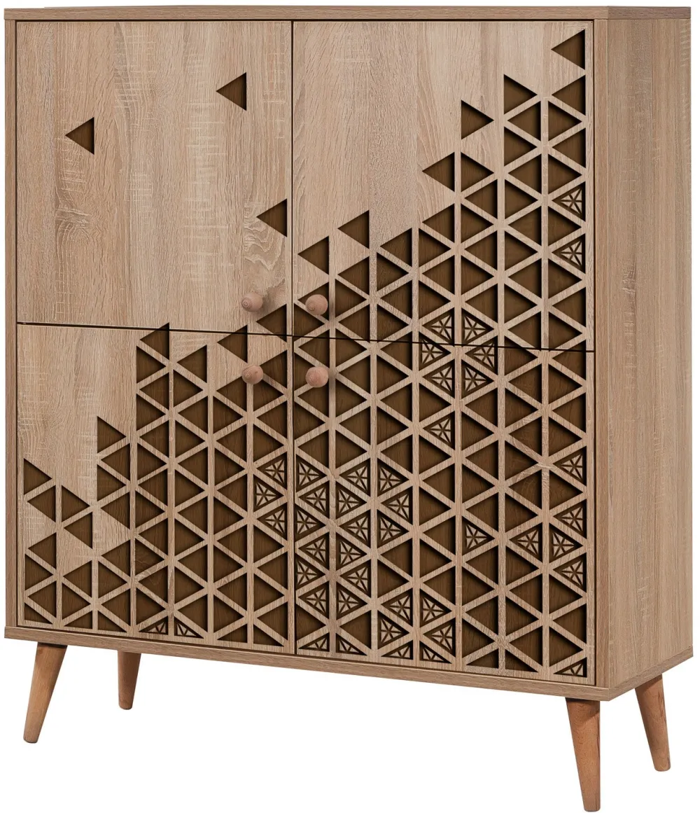 Dulap multifuncțional Hanah Home Multilux-124, Stejar Sonoma