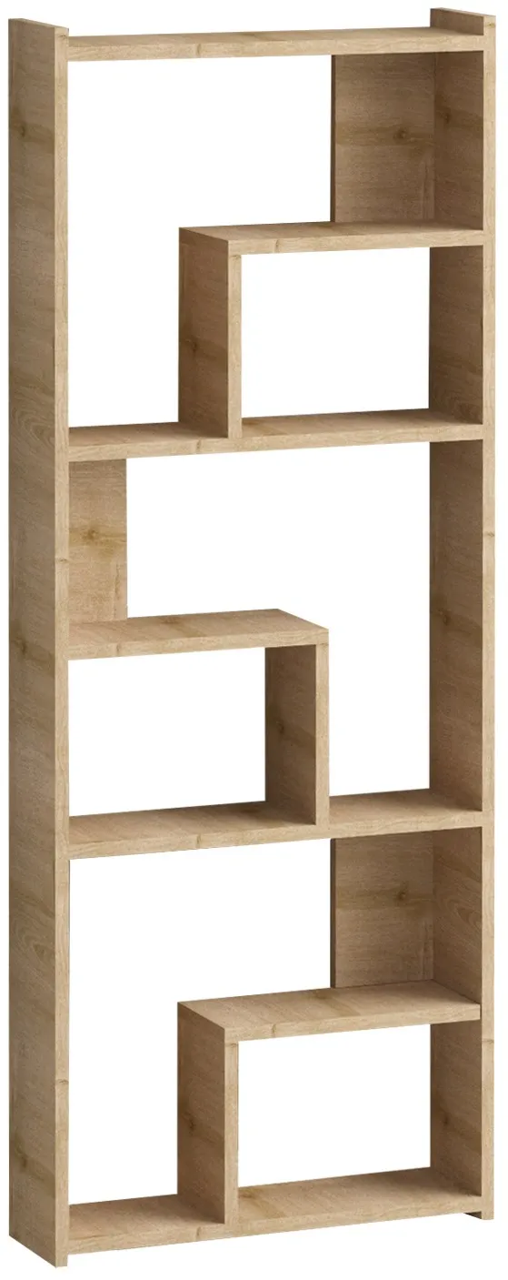 Bibliotecă Hanah Home Megg, Stejar