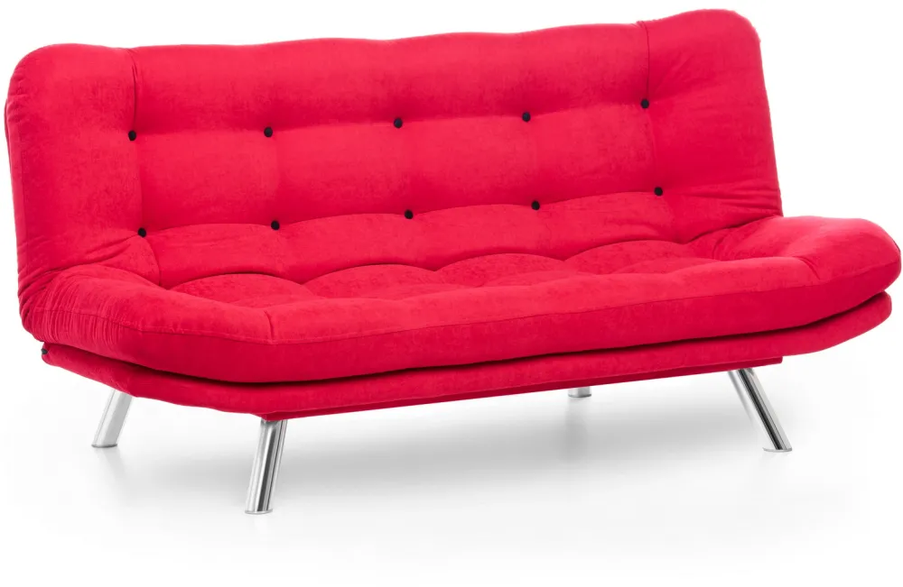 Canapea extensibilă 3 locuri Atelier Del Sofa Misa Sofabed, Roșu