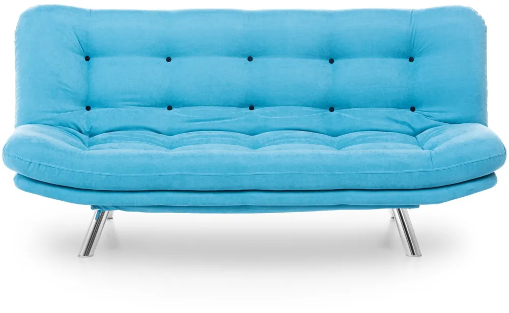 Canapea extensibilă 3 locuri Atelier Del Sofa Misa Sofabed, Turcoaz