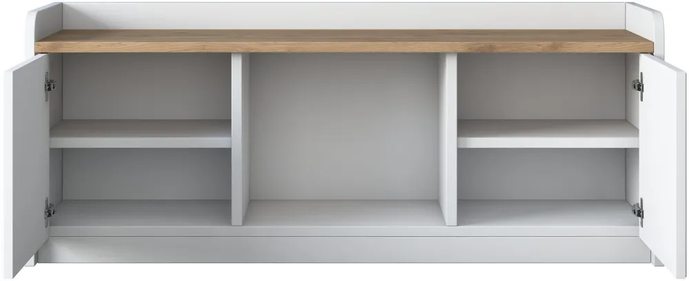 Pantofar Hanah Home P2 - 1808 - Walnut, Alb / Nuc