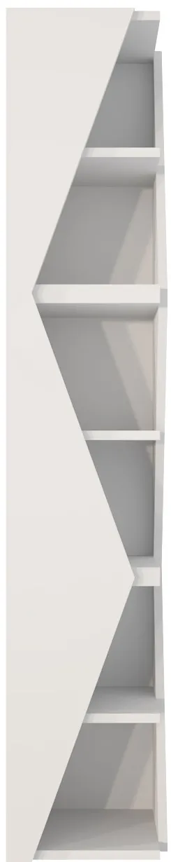 Bibliotecă Hanah Home Arrow, Alb