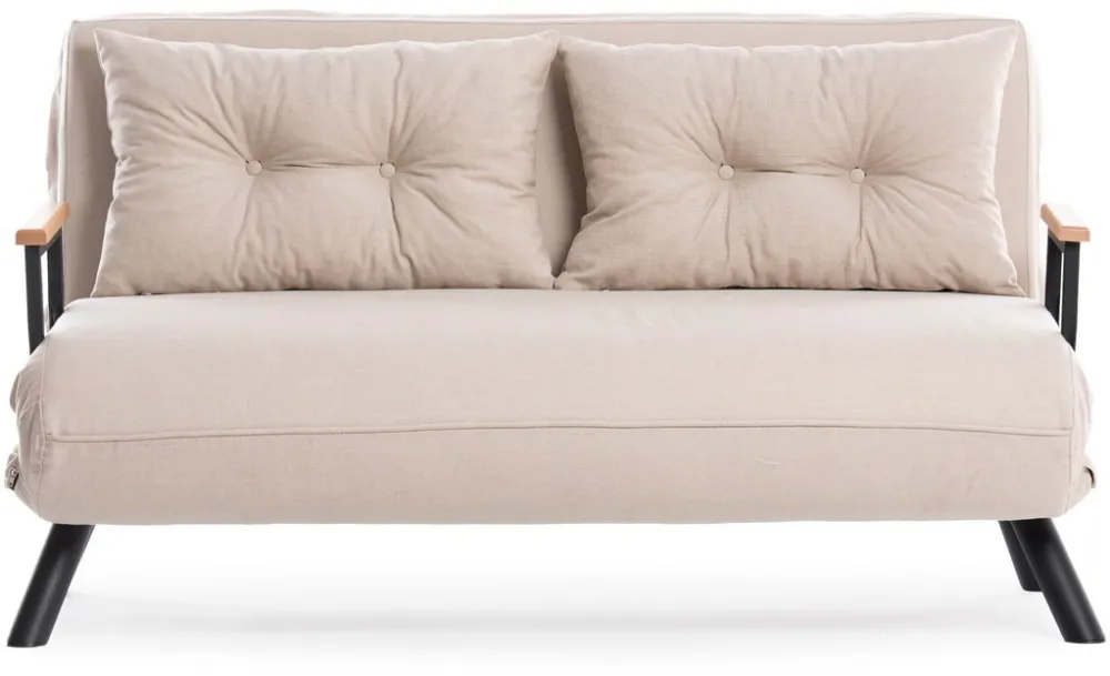 Canapea extensibilă 2 locuri Atelier Del Sofa Sando v2 2-Seater, Crem