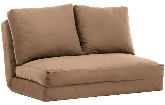 Canapea extensibilă 2 locuri Atelier Del Sofa Taida, Maro deschis