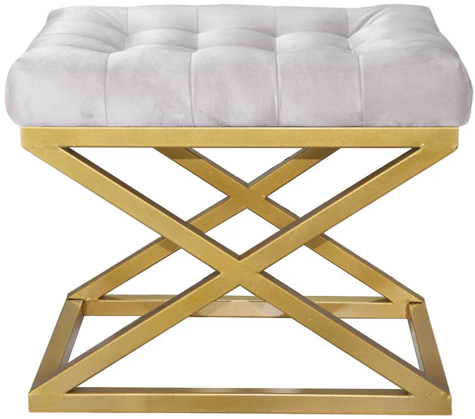 Puf Atelier Del Sofa Capraz, Auriu / Alb