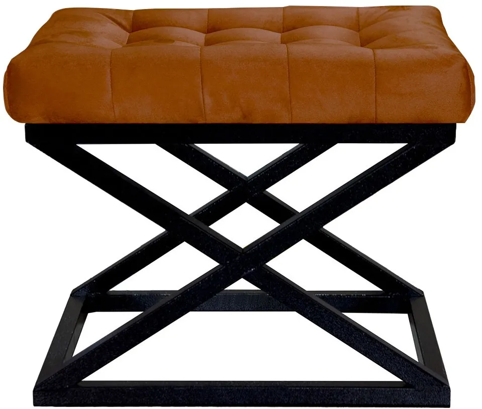 Puf Atelier Del Sofa Capraz, Negru / Teracotă