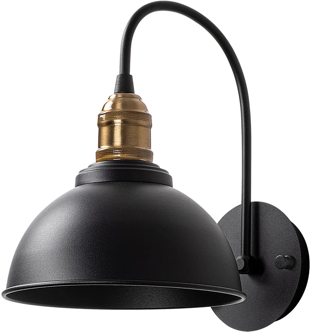 Aplică Opviq Varzan - 10840, Negru / Antic