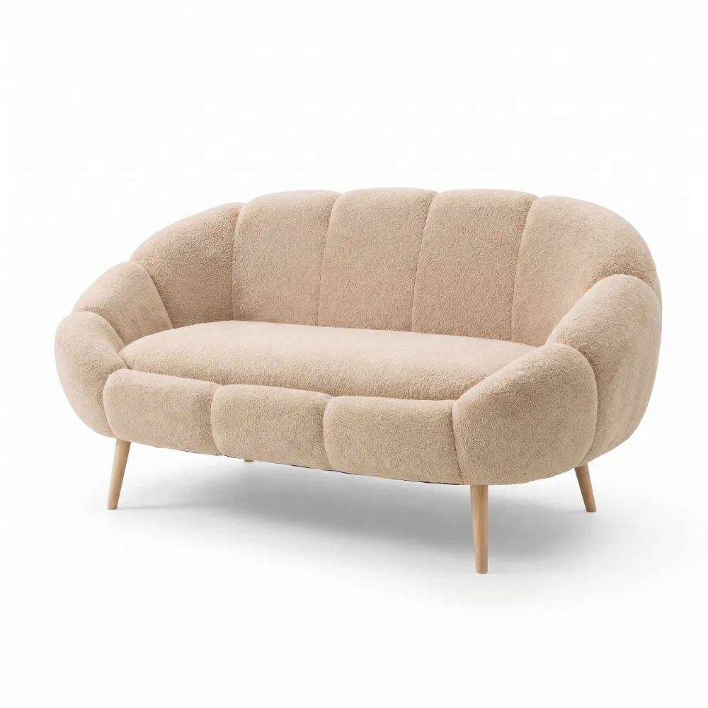 Canapea 2 locuri Atelier Del Sofa Lida, Bej