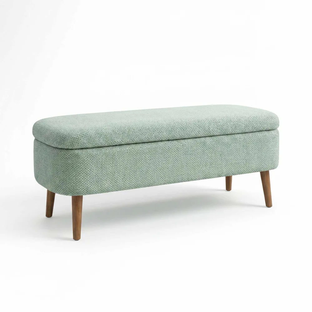 Puf Atelier Del Sofa Oslo Linen, Verde
